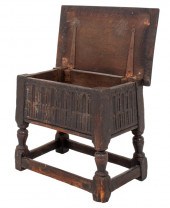 SPANISH GOTHIC REVIVAL CARVED