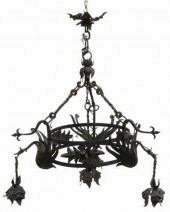 SPANISH GOTHIC REVIVAL IRON FO
