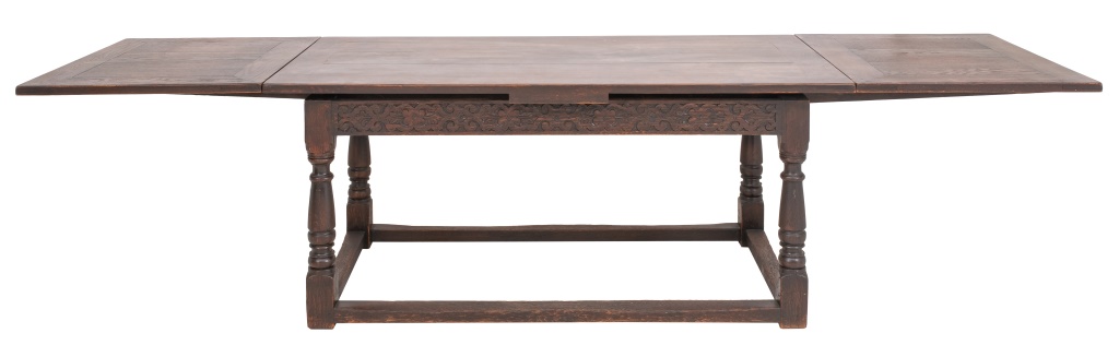 SPANISH GOTHIC REVIVAL OAK DRAW