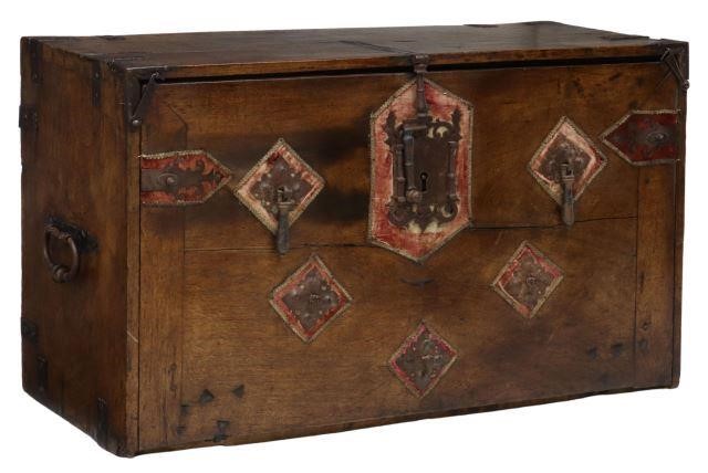 SPANISH IRON-MOUNTED WALNUT
