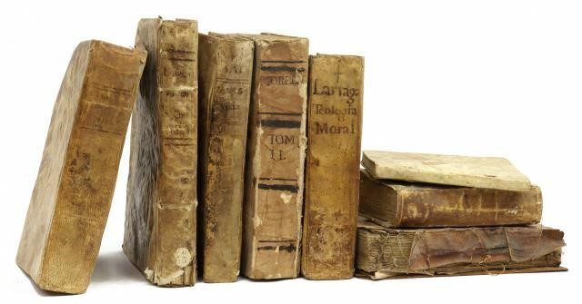 SPANISH & LATIN VELLUM-COVERED
