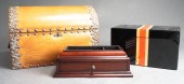 SPANISH LEATHER MOUNTED DOCUME