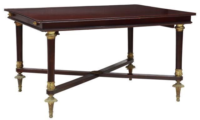 SPANISH MAHOGANY EXTENSION DINING