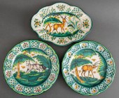 SPANISH MAJOLICA SERVING PLATE