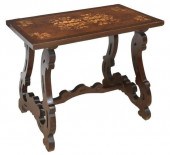 SPANISH MARQUETRY INLAID SIDE
