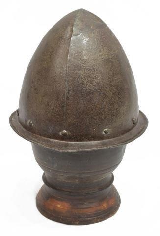 SPANISH MILITARY CABASSET STEEL