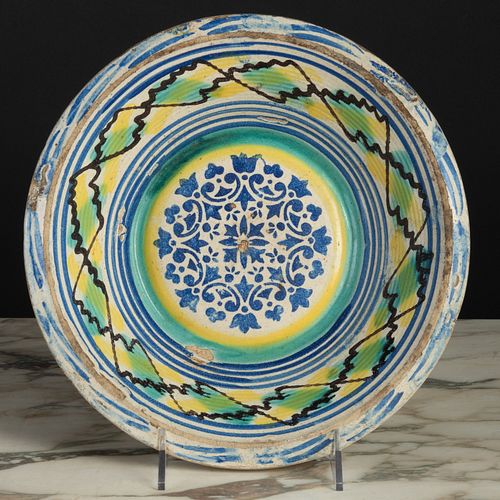 SPANISH OR TALAVERA TIN-GLAZED