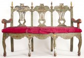Spanish Paint Decorated Triple