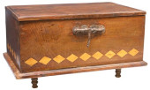 SPANISH PARQUETRY STORAGE CHES