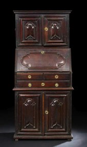 Spanish Provincial Walnut Secr