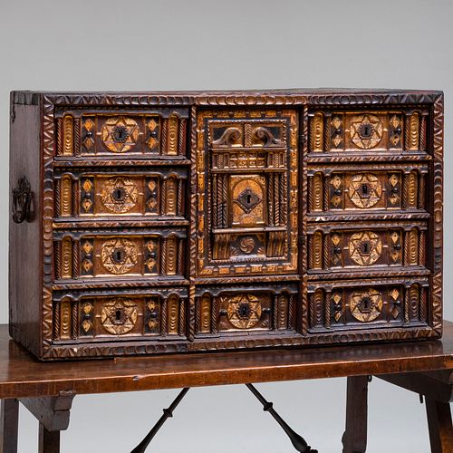 SPANISH RENAISSANCE IRON-MOUNTED