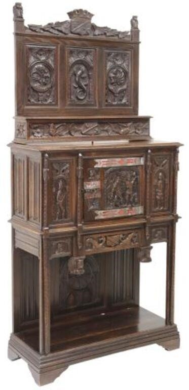 SPANISH RENAISSANCE REVIVAL OAK