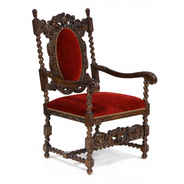 SPANISH RENAISSANCE STYLE CARVED