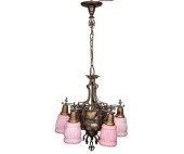 SPANISH REVIVAL FIGURAL CHANDE