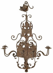 SPANISH REVIVAL STYLE WROUGHT