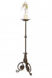 SPANISH REVIVAL WROUGHT-IRON F