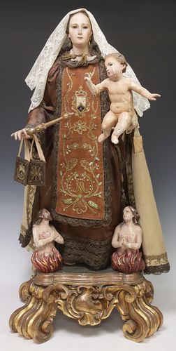 SPANISH SANTO OUR LADY OF MOUNT