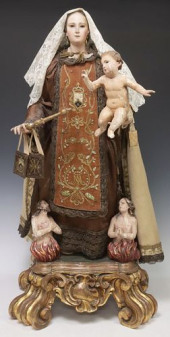 SPANISH SANTO OUR LADY OF MOUN