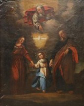 SPANISH SCHOOL PAINTING LA SAG