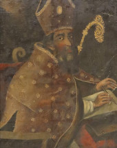 SPANISH SCHOOL PAINTING SAN IS