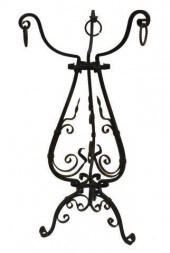 SPANISH SCROLLED WROUGHT IRON