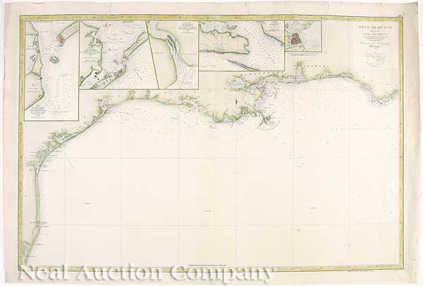 [Spanish Sea Chart of Coasts of