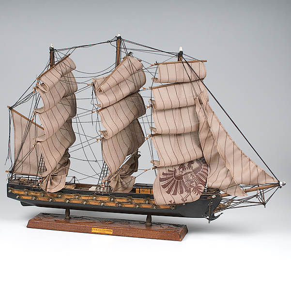 Spanish Ship Model Model of a three
