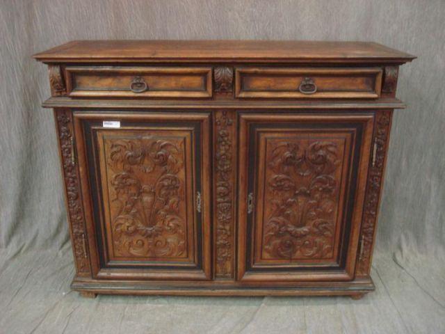 Spanish Style 2 Drawer Over 2