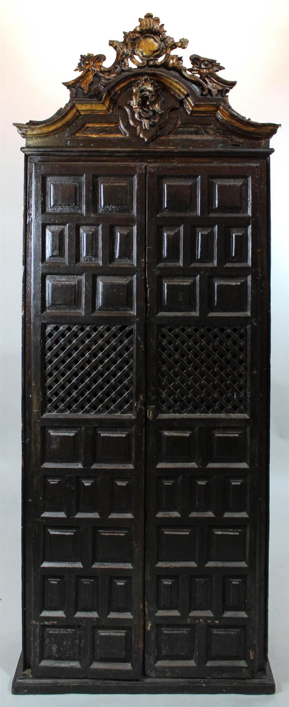 SPANISH STYLE CARVED, GILDED,