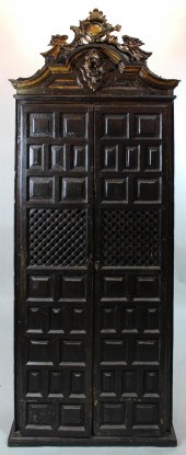 SPANISH STYLE CARVED, GILDED,