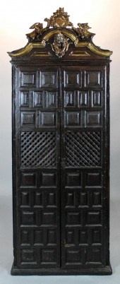 SPANISH STYLE CARVED GILDED WO