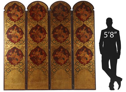 SPANISH STYLE PARCEL-GILT &AMP;