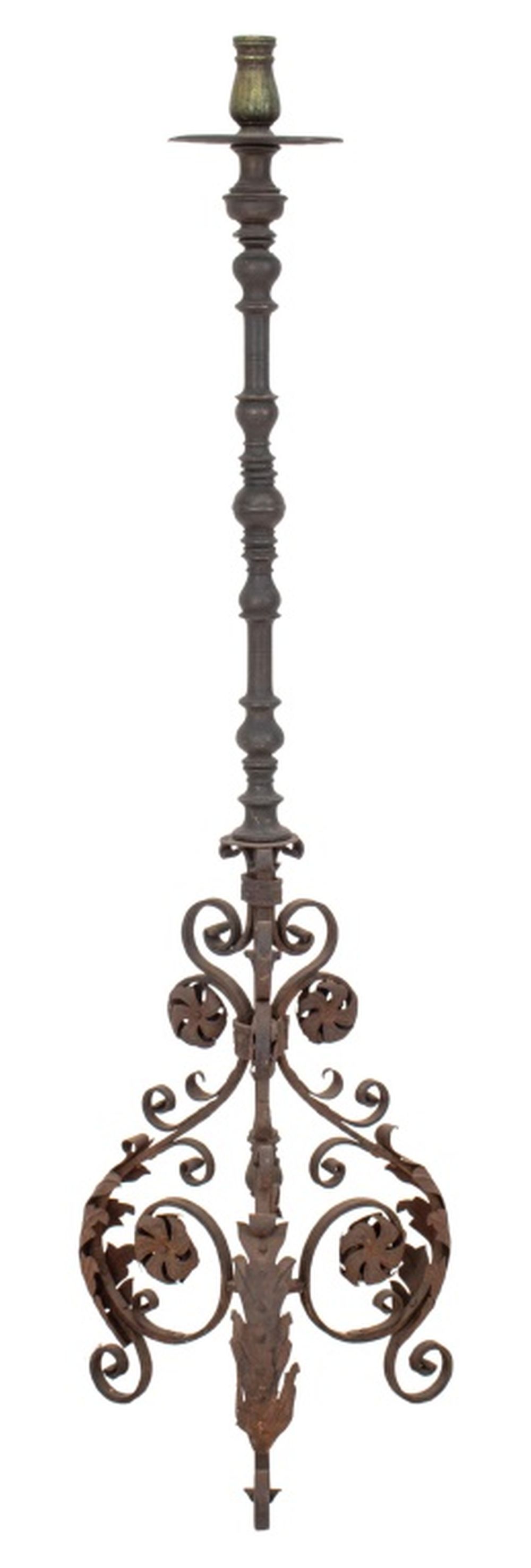 SPANISH STYLE WROUGHT IRON FLOOR