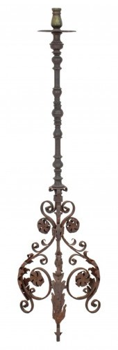 SPANISH STYLE WROUGHT IRON FLO