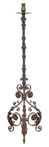 SPANISH STYLE WROUGHT IRON FLOOR