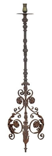 SPANISH STYLE WROUGHT IRON FLO