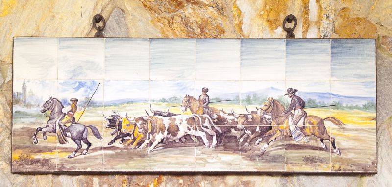 Spanish Tile Wall Panelsigned