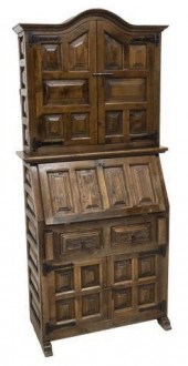 SPANISH TOLEDO WALNUT SECRETAR