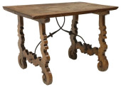 SPANISH WALNUT TRESTLE-SUPPORT