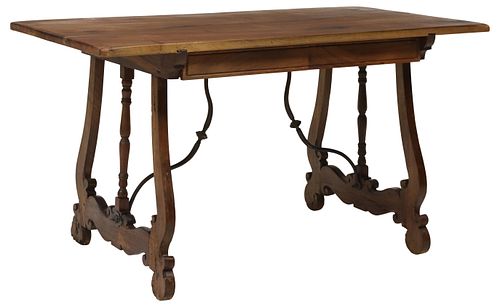 SPANISH WALNUT TRESTLE-SUPPORT