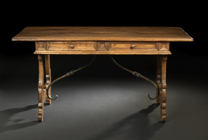 Spanish Walnut Writing Table, 