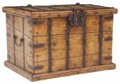 SPANISH WOOD & IRON STRAPWORK