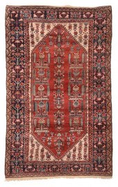 SPARTA RUG20th century, red fi
