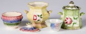 SPATTER TABLEWARES, 19TH C.Spa