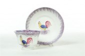 SPATTERWARE HANDLELESS CUP AND