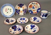 Spatterware plate 6" Gaudy Wel