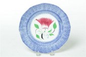 SPATTERWARE PLATE.  England  2