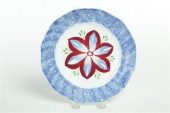 SPATTERWARE PLATE.  England  2
