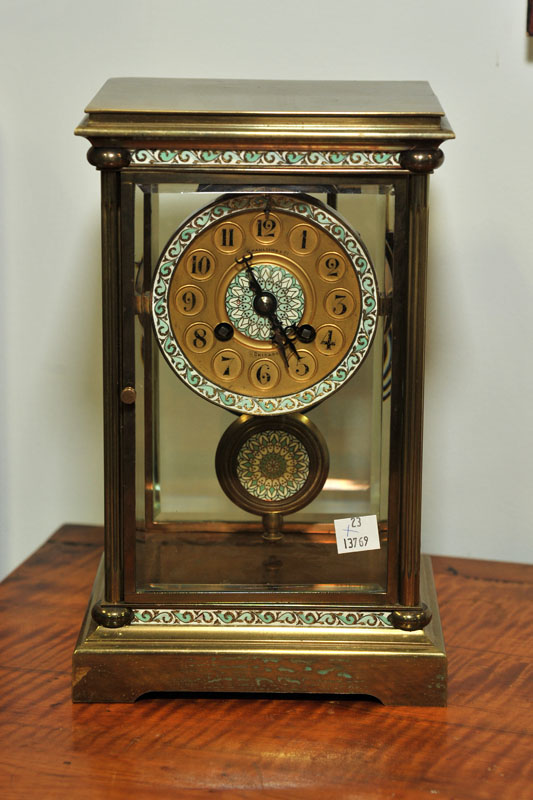 SPAULDING & CO. MANTLE CLOCK. Eight