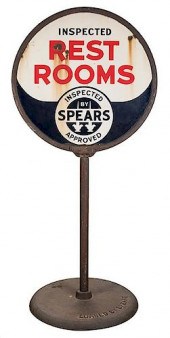 SPEARS LOLLIPOP RESTROOM SIGNS
